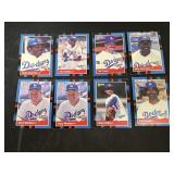 1988 Dodgers 8 Card Lot