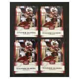Stephon Gilmore 4 Card ROOKIE Lot