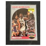 Rookie Card 1990 NBA Hoops HOF David Robinson