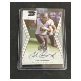 Carl Bradford Rookie Autograph Card