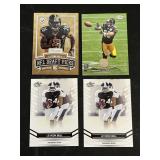 LeVeon Bell 4 Card Rookie Lot