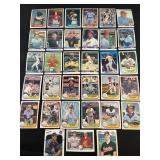 1980s- 1990s 33 Baseball Card Lot