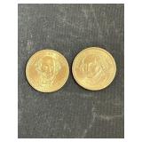 Washington & Van Buren Presidential Dollars