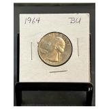 1964 Washington Quarter