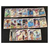 1980 Twins 19 Card Lot