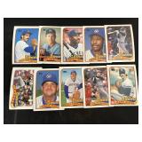 1989 Brewers 10 Card Lot