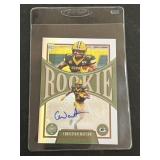 Christian Watson Legacy Rookie Auto