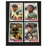 1981 Packers 4 Card Lot