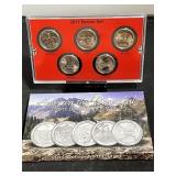 2011D America The Beautiful Quarter Set