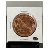 Giganotosaurus 1 Oz Copper Round