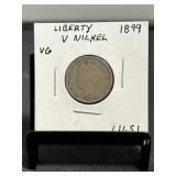 1899 Liberty V Nickel