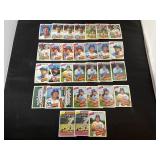 1980 Dodgers 31 Card Lot