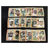 1978 Jets 18 Card Lot