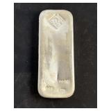 J & M 100 Oz Silver Bar