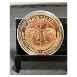 Peace Talks 1 Oz Copper Round