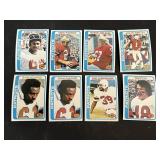 1978 Patriots 8 Card Lot
