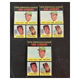 3 Card Jim Palmer Lot