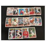 1980s Reds 16 Card Lot