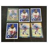 JR Redmond 6 Card ROOKIE Lot
