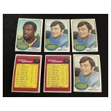 1976 Seahawks 6 Card Lot