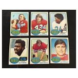 1976 Broncos 6 Card Lot