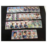 1980 Angels 29 Card Lot