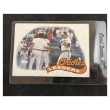 1989 Orioles Card