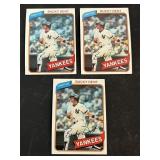 3 Card Bucky Dent Lot