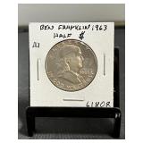1963 Franklin Half
