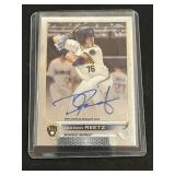 Jakson Reetz Topps Chrome Rookie Auto