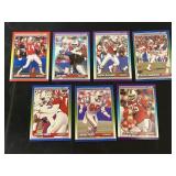 1990 Patriots 7 Card Lot