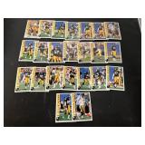 1991/92 Steelers 23 Card Lot