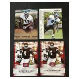 Fletcher Cox 4 Card Rookie Lot