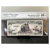 Nightmare Before Christmas Note CGA Gem Uncirculat