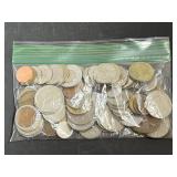 1 Pound Of Foreign Coins