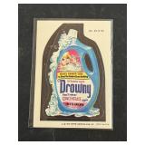 1979 Wacky Pack Drowny Card