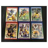 1990 Rams 6 Card Lot
