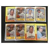 8 Card Astros HOF / Star Lot