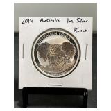 2014 Australian Koala 1 Oz Silver Round