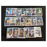 1980s Cubs 20 Card Lot