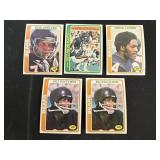 1978 Bears 5 Card Lot