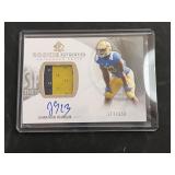 2013 Johnathan Franklin Rookie Autograph Jersey Pa