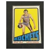 1972 Topps Byron Beck Card