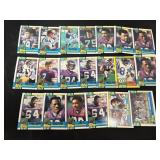 1990 Vikings 20 Card Lot