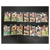 1992 49ers 14 Card Lot