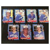 1988 Blue Jays 7 Card Lot