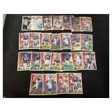 1991/92 Giants 25 Card Lot