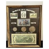 Birth Of A Nation Bicentennial Issue Coin Currency