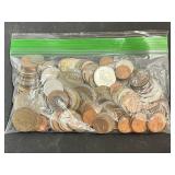 1 Pound Of Foreign Coins