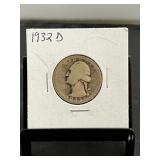 1932D Washington Quarter